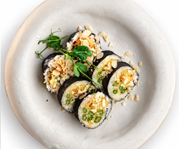 Futo maki: 4.Szparagi i por w tempurze